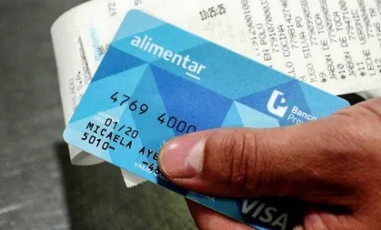 tarjeta alimentar