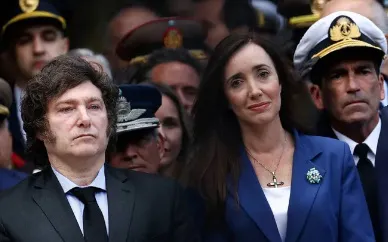 javier milei victoria villarruel