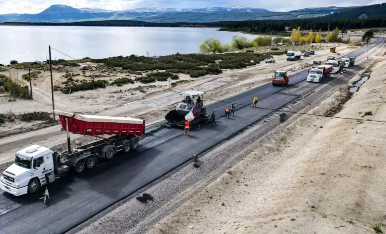 obra obras asfalto rutA