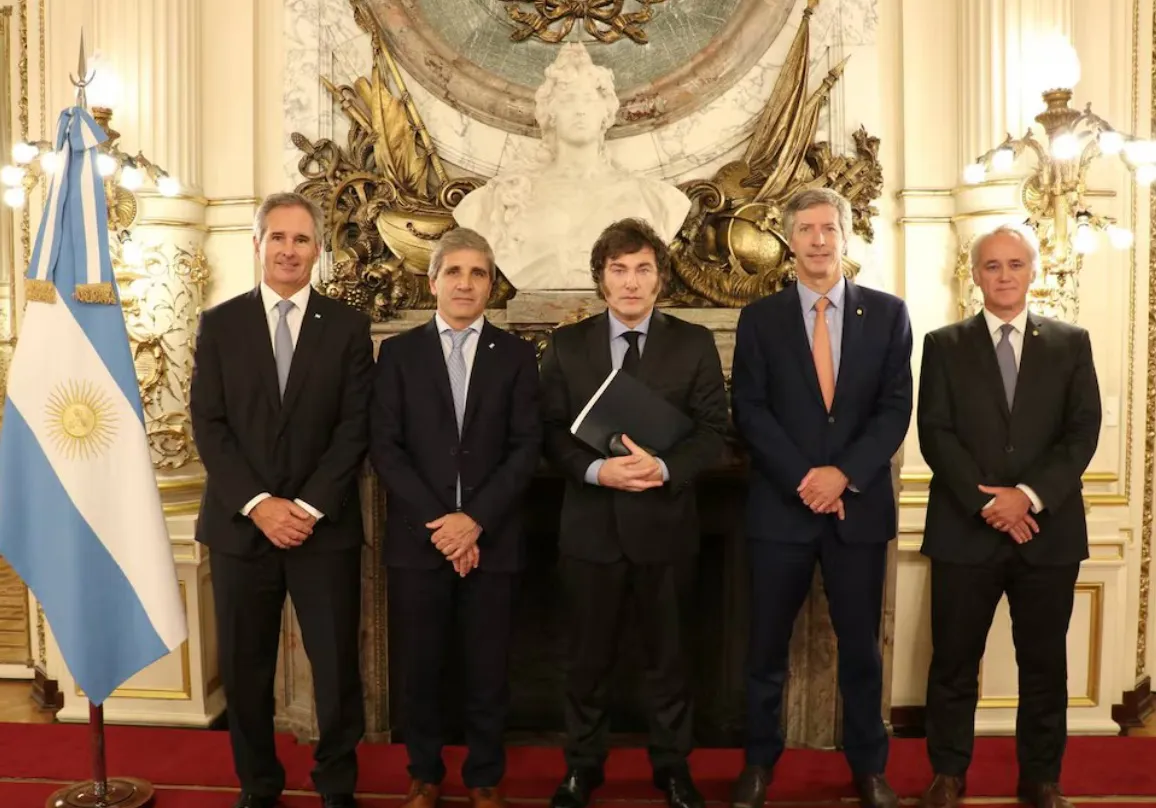 javier milei y equipo 1