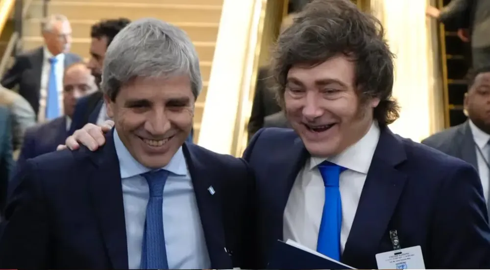 caputo y milei