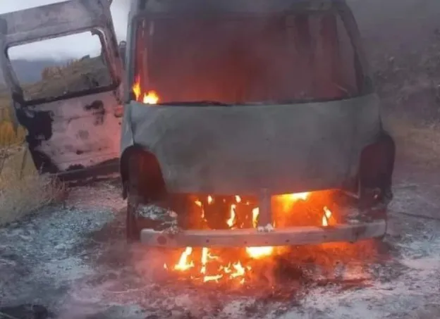 camioneta fuego
